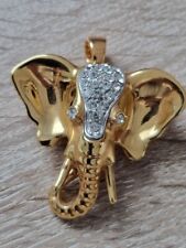 Energetix Elefanten Kopf Anhänger/Brosche