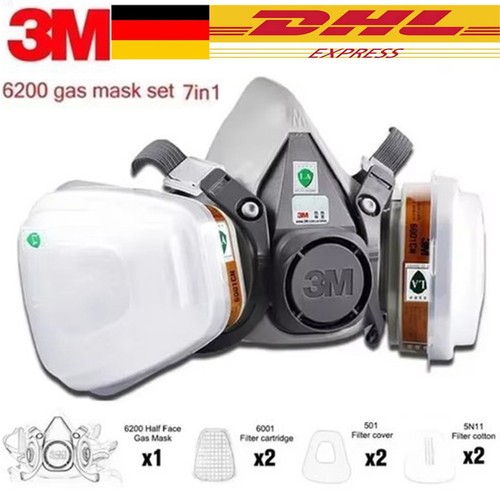 7in1 6200 atemschutzmaske - 3m,