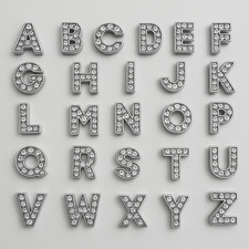 Strass Buchstaben A–Z Slider