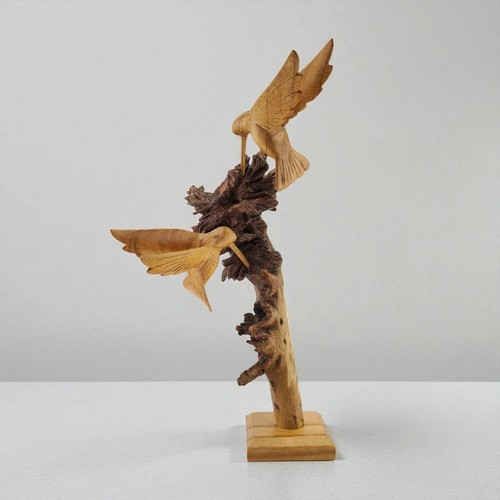Kolibris aus holz - aus,