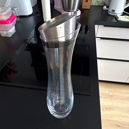 Glas karaffe mit - glas-karaffe,
