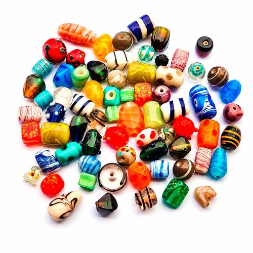 Lampwork glasperlen mix 500g - mix,