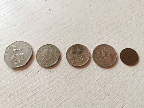 New pence 1976 - 50,