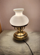 Alte Tischlampe Messing circa