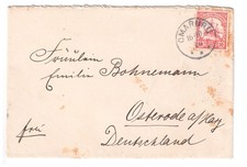 DSWA  Mi. 26a  EF Brief  Omaruru - Osterode  16.10.1908