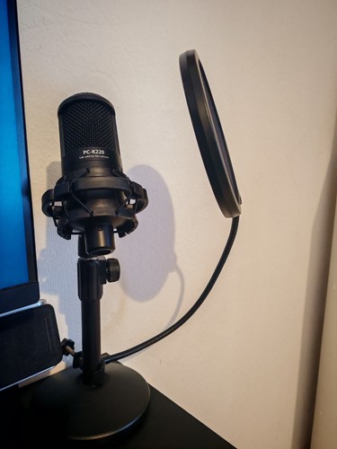 Kondensatormikrofon k220 - kondensatormikrofon, pc-k220