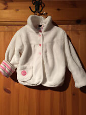 Babyjacke Herbst/Winterjacke Jacke Mädchen Baby Mädchenjacke Gr. 68 weiß