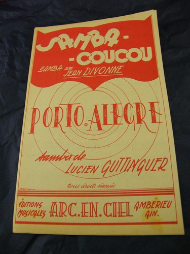 Samba noten coucou jean - noten,