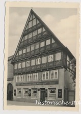 Lemgo 1935 - Gasthaus Alt-Lemgo - Herforder Export Bier DAB - Altes Foto 1930er