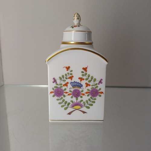 Meissen teedose alte - meissen,