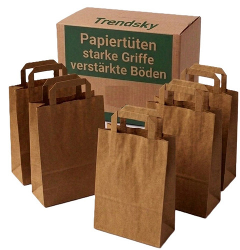 100 papiertragetaschen - 100,