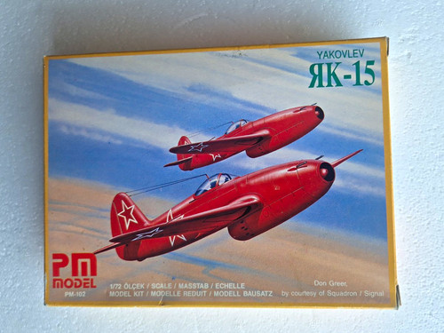 Model yakovlev yak 15 - pm,