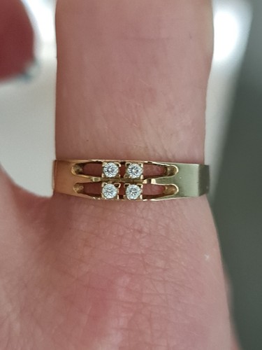 585 antiker ring mit - mit, 4
