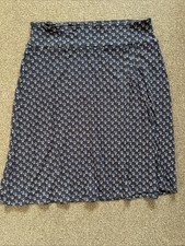 Damen Stretchrock Blau Gr. 38