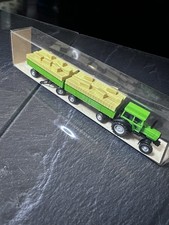 Wiking 26386 Deutz Fahr Schlepp er, 1:87, mit Zwei Anhängern, Traktor   OVP