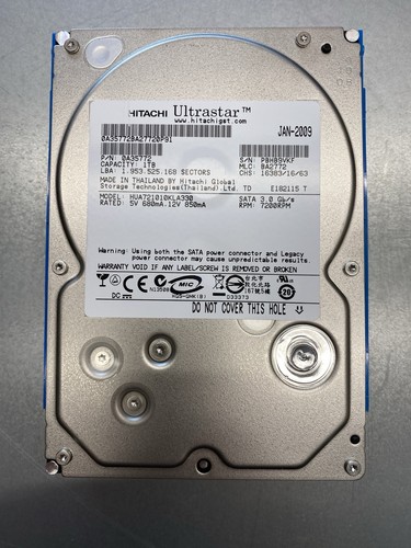 Hard drive hitachi - hitachi, 1tb