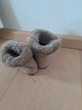 Baby Schuhe Schühchen Leder Lammfell Gr. 12 bis 18 Calgary Long NEU
