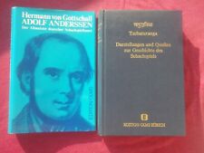 Gottschall: Adolf Anderssen - Altmeister dt. Schachspielkunst, Tschaturanga Olms
