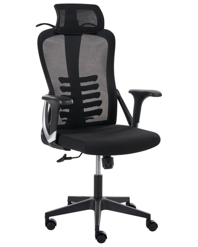 Bürostuhl mesh stoff schwarz - bürostuhl,