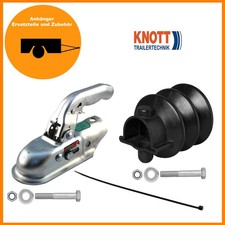 Original KNOTT SET KK 14-B bis 1400kg Kugelkupplung Ø45mm Zugmaul Klaue Kupplung