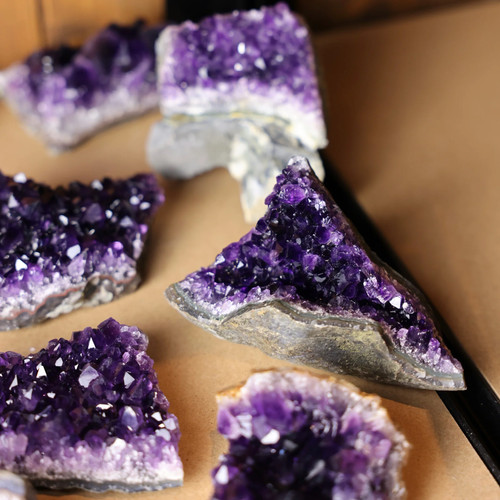 Amethyst cluster a - amethyst,