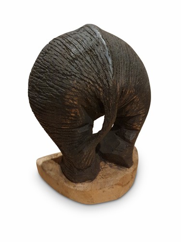 Wandbild elefanten gesäß - wandbild, po