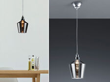 Pendelleuchte mit Rauchglas