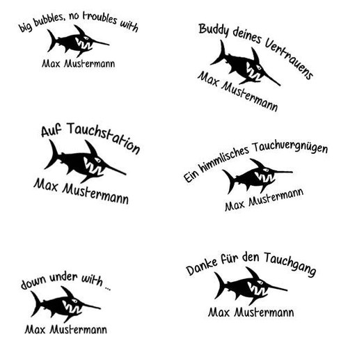 Textplatte für