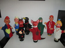 DDR Spielzeug Handspielpuppen Herr Fuchs , Frau Elster  u.a.