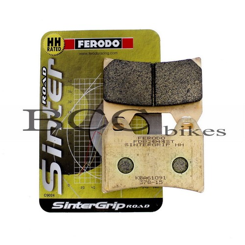 Ferodo bremsbeläge vorne moto - bremsbeläge,