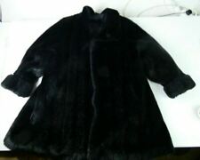 Niedieck Jolipel Webpelz Nerz Optik schwarz Gr.40 neuwertig AG-289