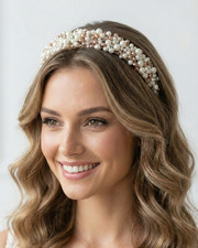 Braut Tiara Klar Kristall