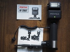 Pentax AF280T blitz Flash & Light Meter inkl. div. Zubehör