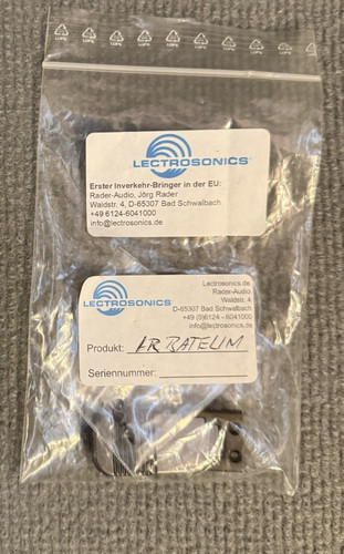 Lectrosonics battery - lectrosonics, lr