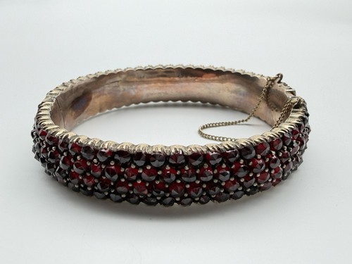 Antiker biedermeier granat - antiker,