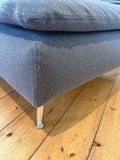 IKEA Söderhamn Bezug für Hocker Fridtuna dunkelgrau, sehr guter Zustand