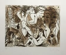 Stefan Szczesny Radierung "Prado II“ datiert 90 nummeriert 1/30 signiert