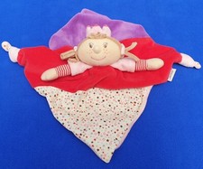 STERNTALER KÖNIGIN ROSALIE SCHMUSETUCH RASSEL GROSS QUEEN KUSCHELTUCH ROT LILA