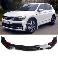 Spoilerlippe Frontlippe Spoilerschwert Diffusor Spoiler Für VW Tiguan Mk2 R-Line