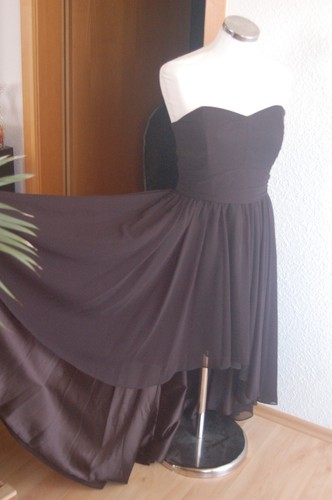 Vokuhila kleid schwarz von - vokuhila,
