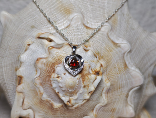 Padparadscha saphir 5mm - saphir,