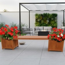 2in1 Gartenbank mit 2