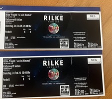 Tickets Rilke Projekt, " So viel Himmel ", 