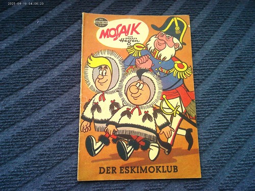 Ddr comic zeitschrift mosaik - ddr,
