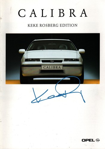 Prospekt opel calibra keke - opel,
