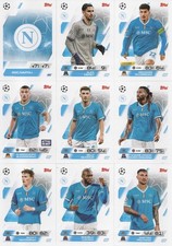 Topps Match Attax  2025 2026 UEFA Champions League  9x SSC Neapel Napoli