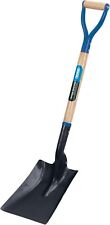 Draper 31391 Hartholz Schaufel quadratisch Blau Garten