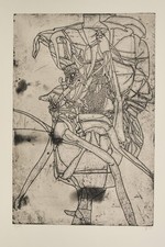 Horst Janssen /Radierung/