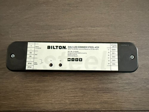 Bilton led dimmer steel 4 - led,