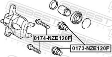 Für FEBEST 0173-NZE120F BRAKE